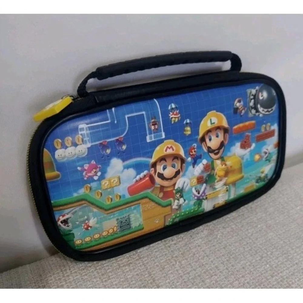 Nintendo Switch Carrying Case Traveler Deluxe Super Mario Maker 2